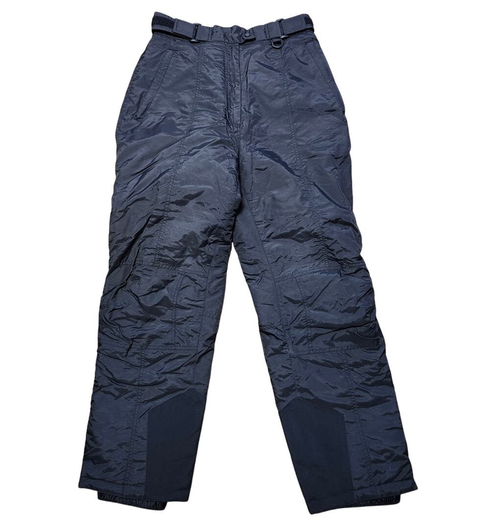 Snowlion Large Snow Pants Lined Black Arctic Ski Snowboard Insulated Waterproof
